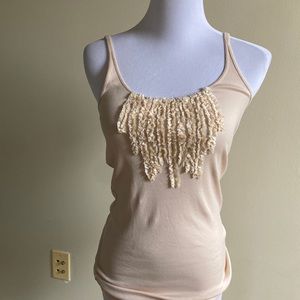 J crew peach tank top